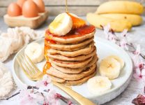 Tortitas De Banana y Avena