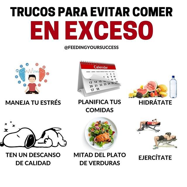 trucos para evitar comer en exceso en casa