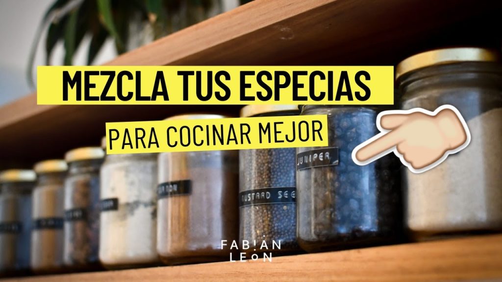 trucos para mezclar especias al gusto