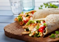 Wrap De Pollo y Vegetales: Una Deliciosa y Saludable Opción Para Comidas Rápidas